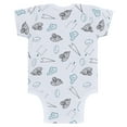 thumbnail image 3 of Newborn & Infant WEAR by Erin Andrews Gray/Black/White Jacksonville Jaguars Three-Piece Turn Me Around Bodysuits & Pant, 3 of 7