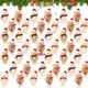 thumbnail image 3 of 20-100Pcs Mini Teddy Bears Christmas Stuffed Animals Mini Bears Tiny Teddy Bear Christmas Plush for Xmas Tree Decor Party Favors, 3 of 5