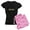 With Pink Camo Pant, variant on CafePress - Dragonfly Vintage Pajamas - Women's Dark Pajamas