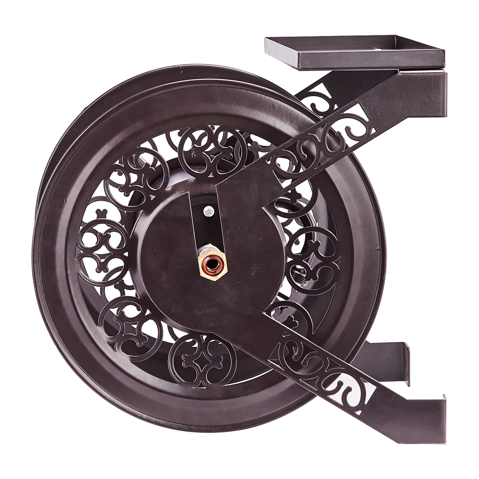 Iron Garden Wall Mount Garden Hose Reel 3/4inx173ft