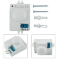 thumbnail image 3 of Microwave Motion Sensor Motion Detector Adjustable Universal IP20 360º, 3 of 5