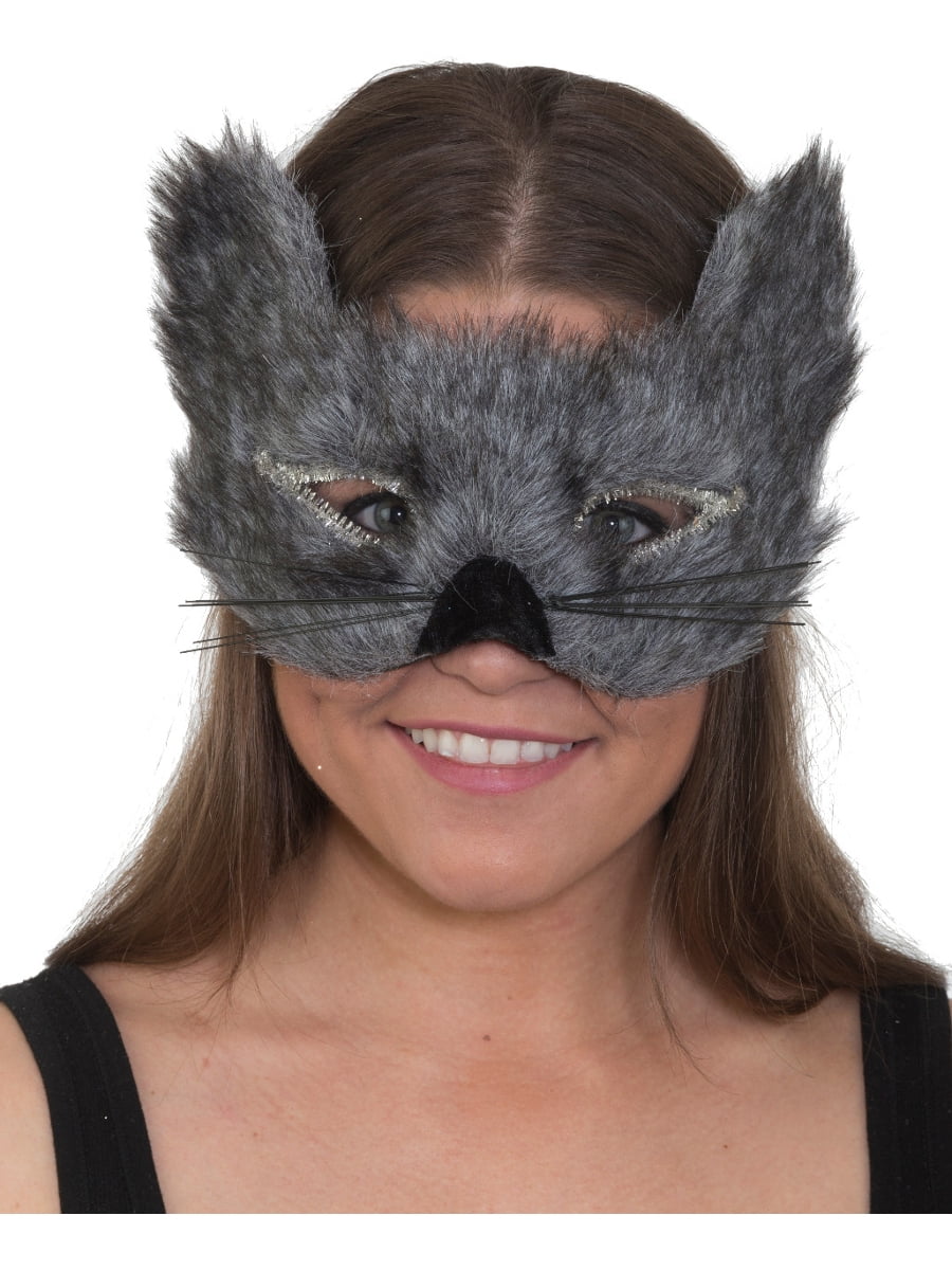 Details about   Furry Novelty Wolf Hat Costume Accessory 