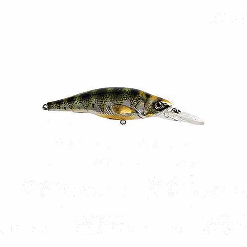 LiveTarget Lures Koppers Live Target Yellow Perch Medium Dive Crankbait, 3-5/8"