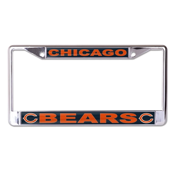 WinCraft Chicago Bears Team Logo S/L Metal License Plate Frame