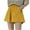Yellow, variant on Fancifize Summer Womens Linen Casual Shorts Elastic Waisted Cotton Shorts Pockets Summer Wide Leg Beach Shorts Soft Summer Casual Short Pants