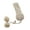 Beige, variant on Crochet Ear Warmer Headband Knit Earmuffs For Women Knit Earflap Ear Muff With Pompoms Winter Warm Earmuffs Ear Cover