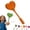 Orange, variant on Credit Card Wand, 3D Printed Credit Card Magic Wand, Star Wands Contactless Payment Card Holder for Card Payment(Hot Pink)