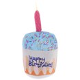 thumbnail image 1 of Plush Birthday Cake Cat Chewing Toy Household Kitten Interactive Toy Cat Biting Toy, 1 of 1