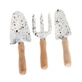 thumbnail image 3 of jinwen 3 Pieces Mini Garden Tools Anti Rust with Shovels and Rake for Potted Plants, 3 of 9
