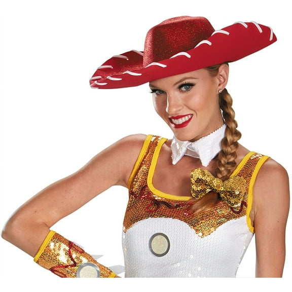 Disney Toy Story Jessie Glam Hat Bow Halloween Costume Accessory