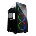 thumbnail image 1 of Gabinete Pc Gamer Rgb Micro Atx Naceb Cristal Ventilador Led Naceb Technology NA-0603, 1 of 6