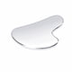 thumbnail image 1 of Herramienta facial Gua Sha SQULIGT de acero inoxidable plateada, 1 of 5
