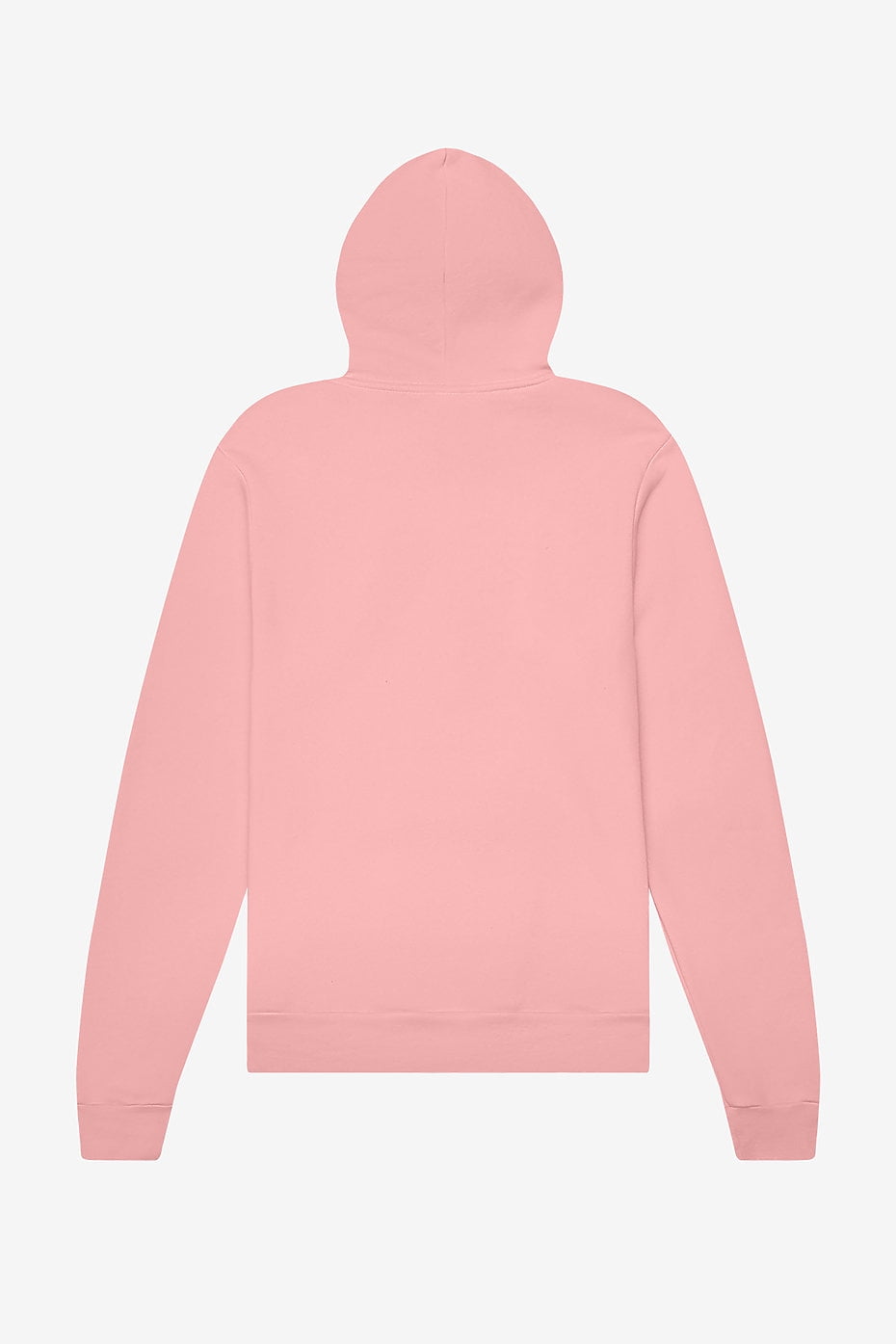 BELLA+CANVAS Adult Pullover Personalized Hoodie, Create Your Own Designs, Pink, Large, Unisex
