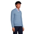 thumbnail image 3 of Lands' End Men's Classic Fit Fine Gauge Supima Cotton V-neck Sweater, 3 of 3