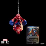 Marvel Legends Series Magic: The Gathering Battle-Damaged Spider-Man, 6 Action Figure Plus Exclusive Foil Trading Card