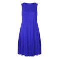 thumbnail image 3 of Robe Sans Manches pour Femmes Mode Robe Sans Manches pour Femmes Unie Poches Décontractée Gilet Évasée Robes T-Shirt, 3 of 8