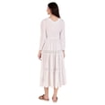 thumbnail image 4 of ThePirateDressing Women's Renaissance Medieval Tiered Dress with Bell Sleeves, 4 of 7