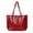 Wine, variant on Luxtrada Women Tote Bags Top Handle Satchel Handbags PU Faux Leather Tassel Shoulder Purse Hand Bag (Brown)