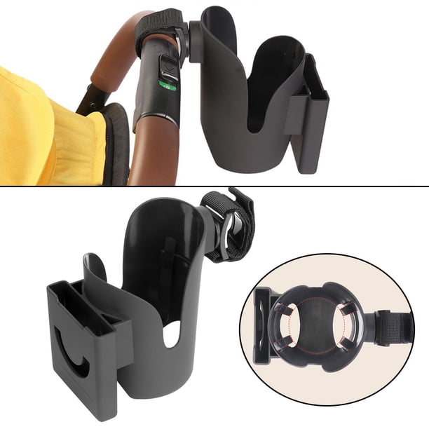 Portavasos para cochecito con soporte para teléfono/rio Universal organizador de estante de almacenamiento/para caminadora de