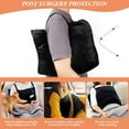 thumbnail image 7 of Cooltop Post Mastectomy Pillow for Recovery 4 Pockets Breast Surgery Healing, Pure Black, 7 of 7