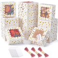 thumbnail image 1 of Cajas para galletas navideñas DOYIDE de 32 unidades, 15 x 15 x 8 cm, de Food Storage, 1 of 6