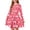 #A10-Vermilion, variant on Abcomgle Valentines Dresses for Girls 7-8 Cute A-Line Long Sleeve Midi Dress for Girls Cute Love Heart Dress Outfits Crewneck Holiday Swing Dresses for Girls,