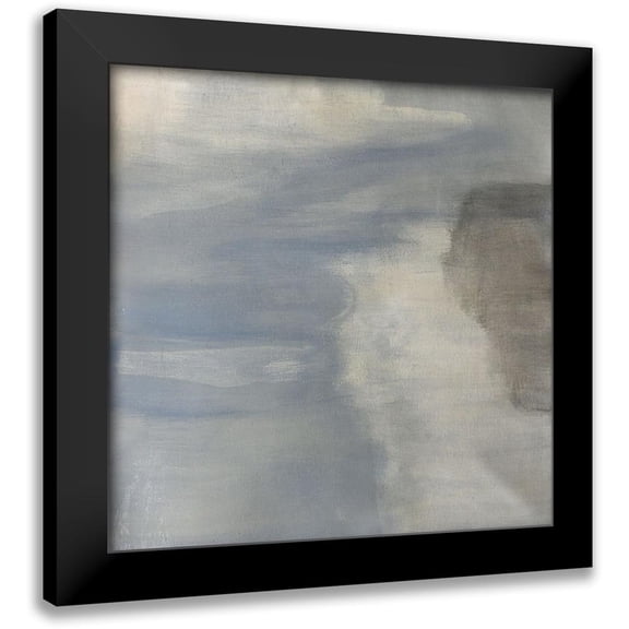 Roberts, Alan 12x12 Black Modern Framed Museum Art Print Titled - Ice Breaker