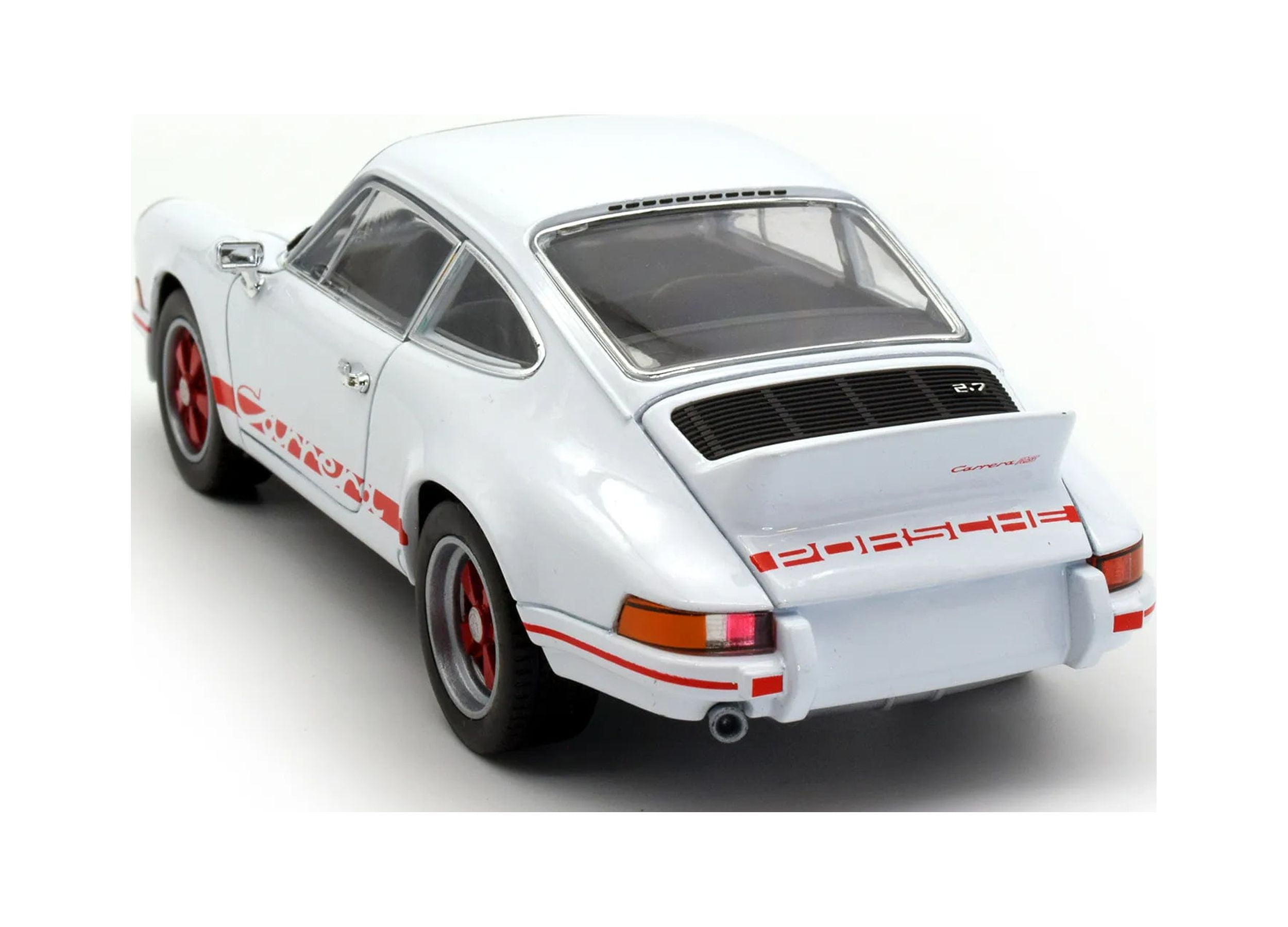 ミニカー Porsche Carrera GT2004Arctic White / Red Diecast