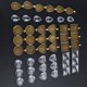 thumbnail image 1 of 48pcs Colgantes espacios en blanco Cameo Bisel Configuración Foto Joyería Fabricación de cristal Cabochon Domo , Bronce Macarena Bandejas colgantes del bisel, 1 of 8