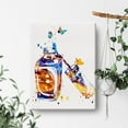 thumbnail image 4 of Nail Polish Watercolor Wall Art Makeup Nail Salon Canvas Painting Prints for Home Beauty Salon Wall Decor Framed Artwork Gifts(12x15 Inch), 4 of 5