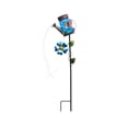 thumbnail image 2 of Xihbxyly Lámpara Solar de Hierro Forjado para Jardín, Diseño Único de Ducha con Hervidor, Decoración Solar para Exteriores, Ahorro de Energía, Ideal para Patios, Fiestas En El Jardín, Incluye 1 Luz., 2 of 3
