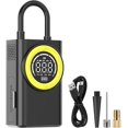 thumbnail image 1 of Car Tire Inflator Portable Air Compressor, Vehicle Pump with Digital Pressure Gauge LED Light, Cordless Automotive Tires Inflation Pump, Universal for Motorcycles Bikes -, 1 of 6