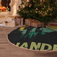 thumbnail image 5 of Sikiie Not All Who Wander Are Lost 1 Christmas Tree Skirt, Christmas Tree Decorations, Christmas Decor, Tree Mat Decoration(30-48IN)-30", 5 of 6