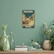 thumbnail image 5 of Letrero de hojalata con texto "Gato leyendo porque el asesinato está mal", póster de metal vintage, mural de arte retro colgante, placa de pintura de hierro, animales divertidos, 5 of 7