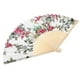 thumbnail image 4 of 8.27 pulgadas (21 cm) Sakura Floral plegable de mano plegable de seda de mano vintage 白色 小 碎花 Zulema Abanico floral de mano, 4 of 8