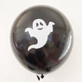 thumbnail image 5 of Juego de decoración para fiesta temática de fantasmas de Halloween de 12 pulgadas, globo de látex con forma de calavera y lápida, fiesta sorpresa del Día de los Inocentes, 5 of 5