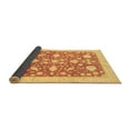 thumbnail image 2 of Ahgly Company Indoor Round Oriental Brown Traditional Area Rugs, 3' Round, 2 of 4