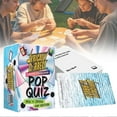 thumbnail image 4 of 90's & 2000's Music Trivia Card Game, Music Guessing Party Game, Fun Family Game Night Entertainment, 4 of 5