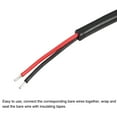 thumbnail image 2 of 2-Pack 10FT RCA Male Plug to Bare Wire Audio Repair Cable, High Fidelity Replacement for Speaker, Subwoofer, HDTV & Home Theater Systems, 2 of 12