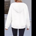 thumbnail image 4 of Sudadera con Capucha para Mujer, Sudadera con Cremallera, Moda de Otoño, Chaquetas de Larga, Ropa de Invierno, Conjuntos L, 4 of 8