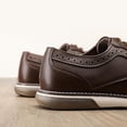thumbnail image 4 of Zapatos Derby Casual de Vestir para Hombre Bruno Marc Marrón Oscuro 13W, 4 of 9