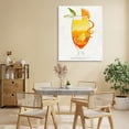 thumbnail image 3 of Stupell Industries Contemporary Summer Cocktail Orange Fruit Canvas Art, 24 x 30, by Lorenzo Collective, 3 of 8