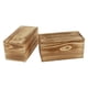 thumbnail image 4 of Organizer Storage 2Pcs Wooden Sliding Boxes Classic Design For Household Items Brown 20x10x10CM Home Storage, 4 of 5