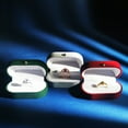 thumbnail image 1 of Jewelry Box Lidded Anti-scratch Flannel Velvet Engagement Ring Box for Gifts, 1 of 7