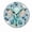 FFclock030, variant on ZXCXRQFa Wooden Clocks Cute Llama Wearing Blazing Hat Wall Clock Non Ticking Silent Kitchen Clock Round Battery Operated Clocks 10 inch for Living Room Bedroom Decor