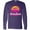 Purple, variant on Inktastic Summer Enjoy the Sunshine Destin Beach Florida in Pink Long Sleeve T-Shirt