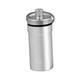 thumbnail image 3 of 4xLlavero Pastillero Pastillero De Viaje Contenedor De Metal Para Supervivencia Al Aire Libre Viajes Plata, 3 of 8