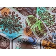 thumbnail image 5 of oneOone Rayon Light Blue Fabric Floral Sewing Material Print Fabric By The Yard 56 Inch Wide-WQ, 5 of 5