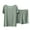 Mint Green, variant on XINC Silk Pajamas for Men Women's Shorts Short Sleeves Casual Two Piece Pajamas Casual Suit Sleepdress