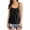 Black, variant on Bathing Suit for Women Backless 3 Piece Printing Adjustable Multi Color Suits Cute Vacation Beach Wear(Black,XXL)